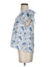 Koch Blue Short Sleeve Blouse Size S - photo 5