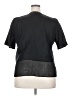 Positive Attitude 100% Polyester Black Short Sleeve Blouse Size 18 Petite - photo 2