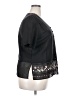 Positive Attitude 100% Polyester Black Short Sleeve Blouse Size 18 Petite - photo 4