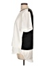 DKNY 100% Polyester Ivory Short Sleeve Top Size L - photo 5
