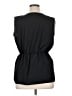 Ellen Tracy Black Sleeveless Blouse Size XL - photo 2