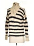 L.L.Bean Signature 100% Cotton Stripes Ivory Pullover Sweater Size S - photo 1