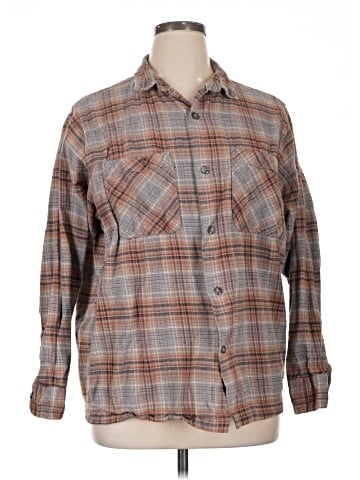 Urban Outfitters Long Sleeve Button-Down Shirt (view 1)