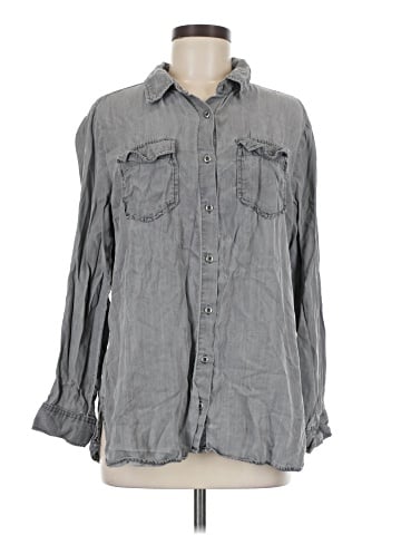 Molly & Isadora Long Sleeve Button-Down Shirt (view 1)