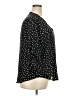Maurices 100% Polyester Polka Dots Black 3/4 Sleeve Blouse Size XXL - photo 4