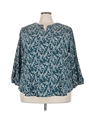 Monday Fun 3/4 Sleeve Blouse (view 1)