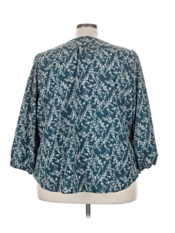 Monday Fun 3/4 Sleeve Blouse (view 2)