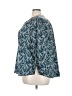 Monday Fun 100% Polyester Teal 3/4 Sleeve Blouse Size 3X - photo 5