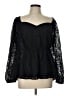 Torrid Black 3/4 Sleeve Blouse Size Lg Plus (0) - photo 1