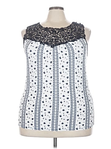 Mauve Sleeveless Blouse (view 1)