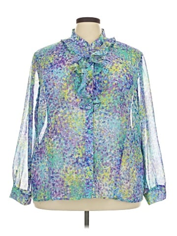 Draper's & Damon's Long Sleeve Blouse (view 1)