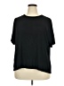 Kathie Lee 100% Polyester Black Short Sleeve T-Shirt Size 22 - photo 1