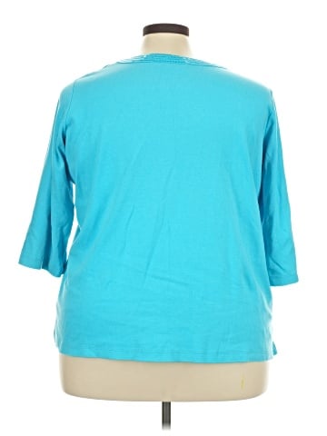 Quacker Factory 3/4 Sleeve T-Shirt (view 2)