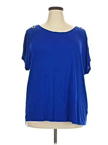 Cable & Gauge Short Sleeve Top (view 1)