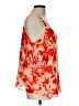 Gibson Latimer 100% Polyester Orange Sleeveless Blouse Size L - photo 4