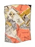 Céline 100% Silk Graphic Orange Brown Silk Scarf One size - photo 2