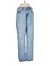 Zara Basic Hearts Blue Jeans Size 4 - photo 1
