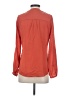 VERTIGO Orange Long Sleeve Blouse Size XS - photo 2