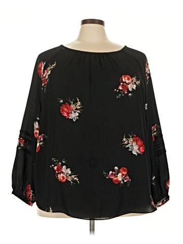 Chelsea & Theodore 3/4 Sleeve Blouse (view 1)