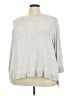 Jane and Delancey Silver Pullover Sweater Size 3X - photo 1