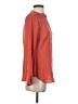 VERTIGO Orange Long Sleeve Blouse Size XS - photo 4