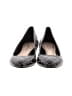 Delman Shoes Houndstooth Gray Black Flats Size 6 - photo 2