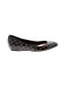 Delman Shoes Houndstooth Gray Black Flats Size 6 - photo 1