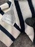 Galeries Lafayette Stripes Ivory Pullover Sweater Size XL (4) - photo 8