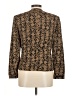 Rena Rowan 100% Polyester Animal Print Gold Blazer Size 8 - photo 2