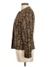 Rena Rowan 100% Polyester Animal Print Gold Blazer Size 8 - photo 5