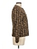 Rena Rowan 100% Polyester Animal Print Gold Blazer Size 8 - photo 4
