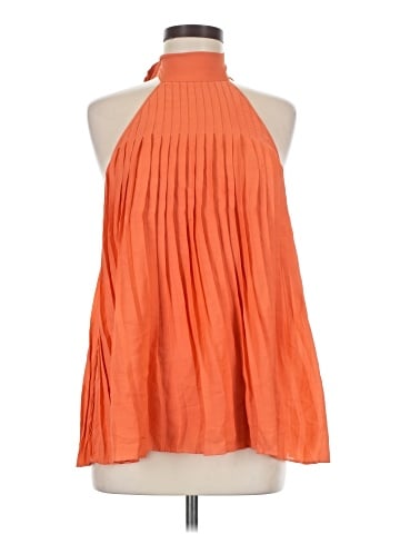 Alice + Olivia Sleeveless Silk Top (view 1)