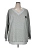 Shein Curve 100% Polyester Gray Pullover Sweater Size 1X - photo 1