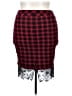 Torrid Plaid Red Formal Skirt Size 2X Plus (2) - photo 2