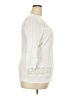 Solitaire 100% Rayon Ivory 3/4 Sleeve Blouse Size 2X - photo 4