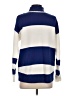 Unbranded 100% Acrylic Color Block Blue Pullover Sweater Size S - photo 2