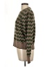 Veronica Beard Chevron-herringbone Green Pullover Sweater Size L - photo 5