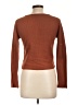 Paper Crane Brown Long Sleeve Top Size L - photo 2
