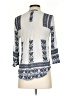 Daniel Rainn 100% Rayon Blue 3/4 Sleeve Blouse Size S - photo 2