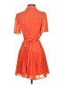 Alexis 100% Polyester Orange Cocktail Dress Size XXS - photo 2