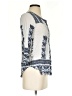 Daniel Rainn 100% Rayon Blue 3/4 Sleeve Blouse Size S - photo 4
