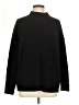 Pink Clover Solid Black Turtleneck Sweater Size L - photo 1