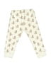 Giggle 100% Pima Cotton Print Ivory Casual Pants 9-12 MO / 12 MO - photo 2