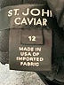 St. John Solid Black Dress Pants Size 12 - photo 8