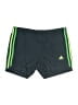 Adidas 100% Polyester Green Athletic Shorts Size 11 - 12 - photo 1