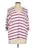 Chaser Pink 3/4 Sleeve Blouse Size L - photo 1
