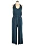 Old Navy Solid Teal Jumpsuit Size Lg Petite - photo 1