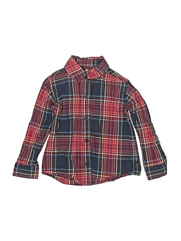 Tea Long Sleeve Button-Down Shirt (view 1)