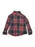 Tea 100% Cotton Plaid Red Long Sleeve Button-Down Shirt Size 2T - photo 1