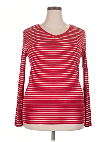 Faded Glory Long Sleeve Top (view 1)